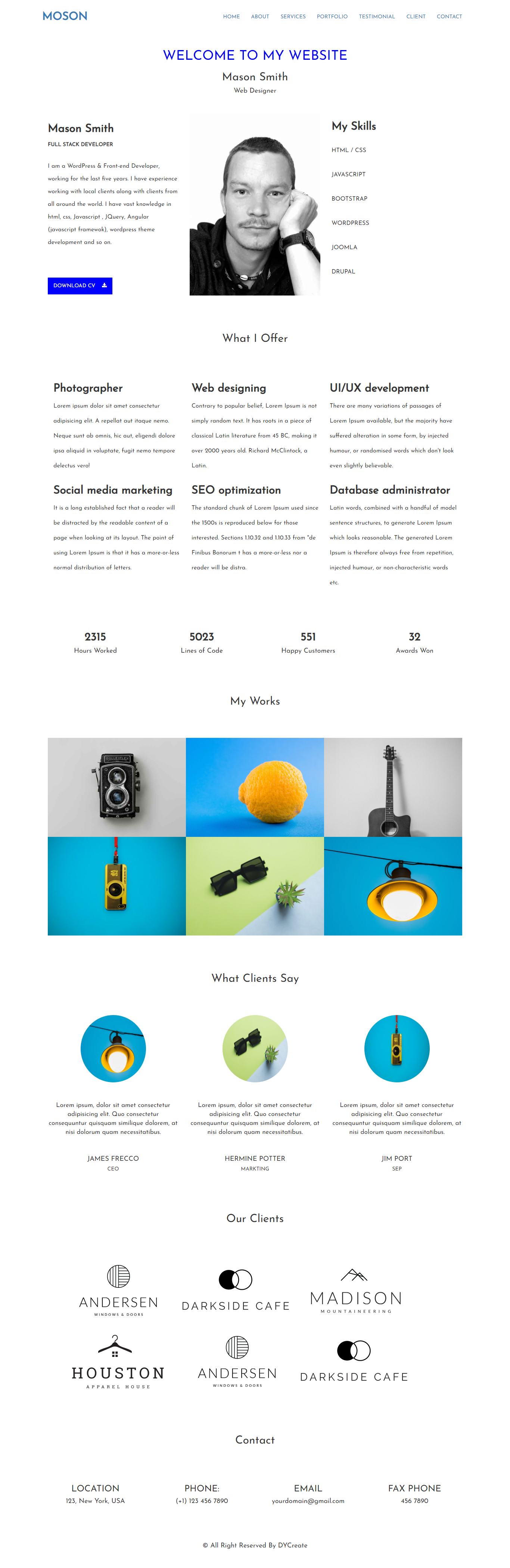 Portfolio Website